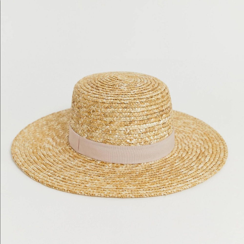 ASOS natural straw hat